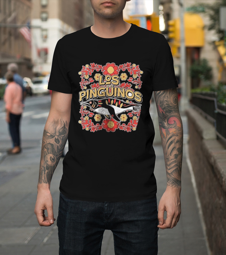Los Pinguinos Floral Rome Emperors T-Shirt