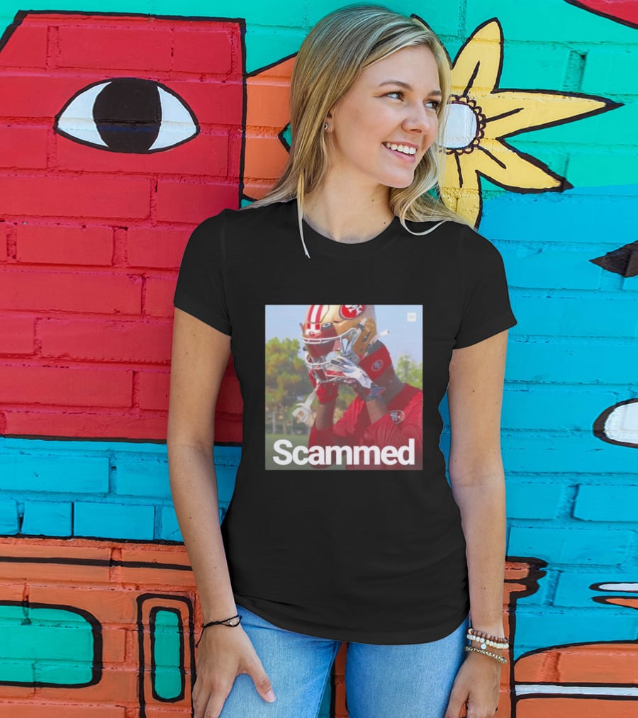 Scammed Daejon Love Fake 49ers Football T-Shirt