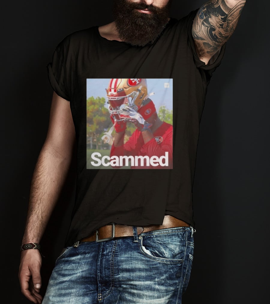Scammed Daejon Love Fake 49ers Football T-Shirt