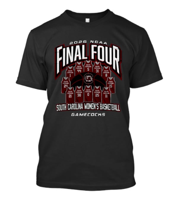 2026 NCAA Final Four South Carolina Women's Basketball Gamecocks T-Shirt