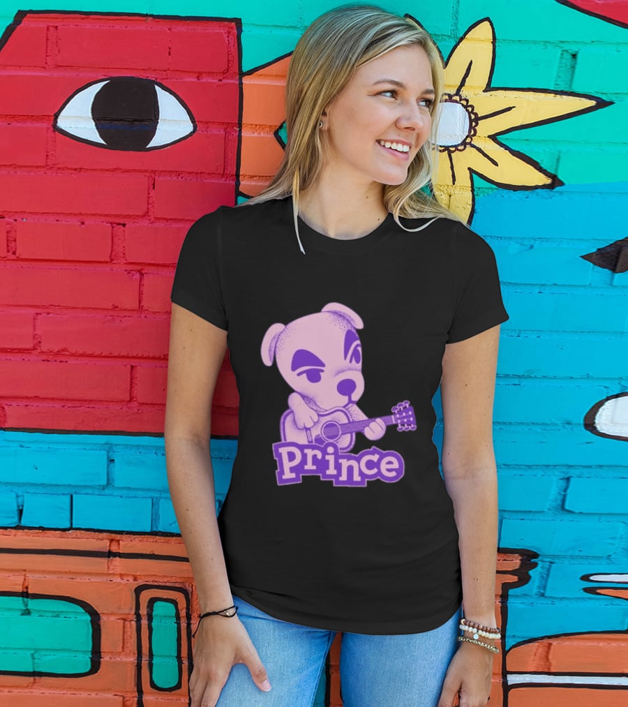 KK Slider Prince Life Is Just A Party And Parties Aren't Meant To Last Purple Guitar T-Shirt