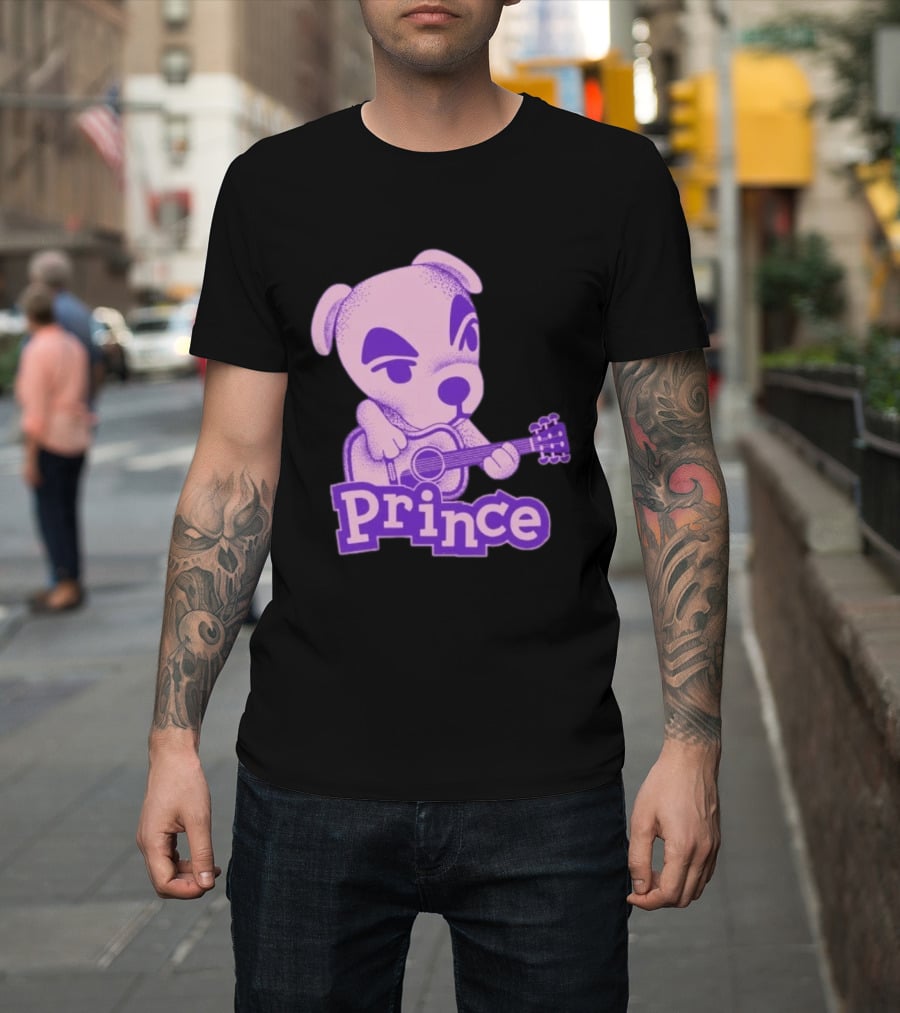 KK Slider Prince Life Is Just A Party And Parties Aren't Meant To Last Purple Guitar T-Shirt