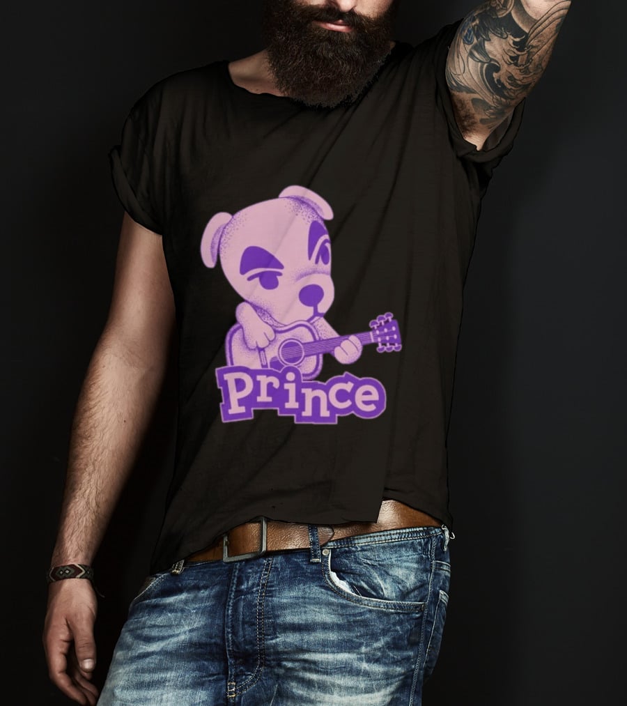 KK Slider Prince Life Is Just A Party And Parties Aren't Meant To Last Purple Guitar T-Shirt