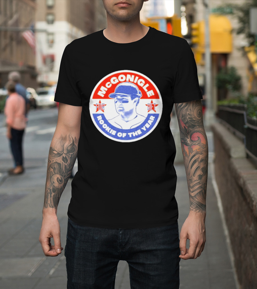 Kevin McGonigle Rookie Of The Year Detroit Baseball Stars T-Shirt