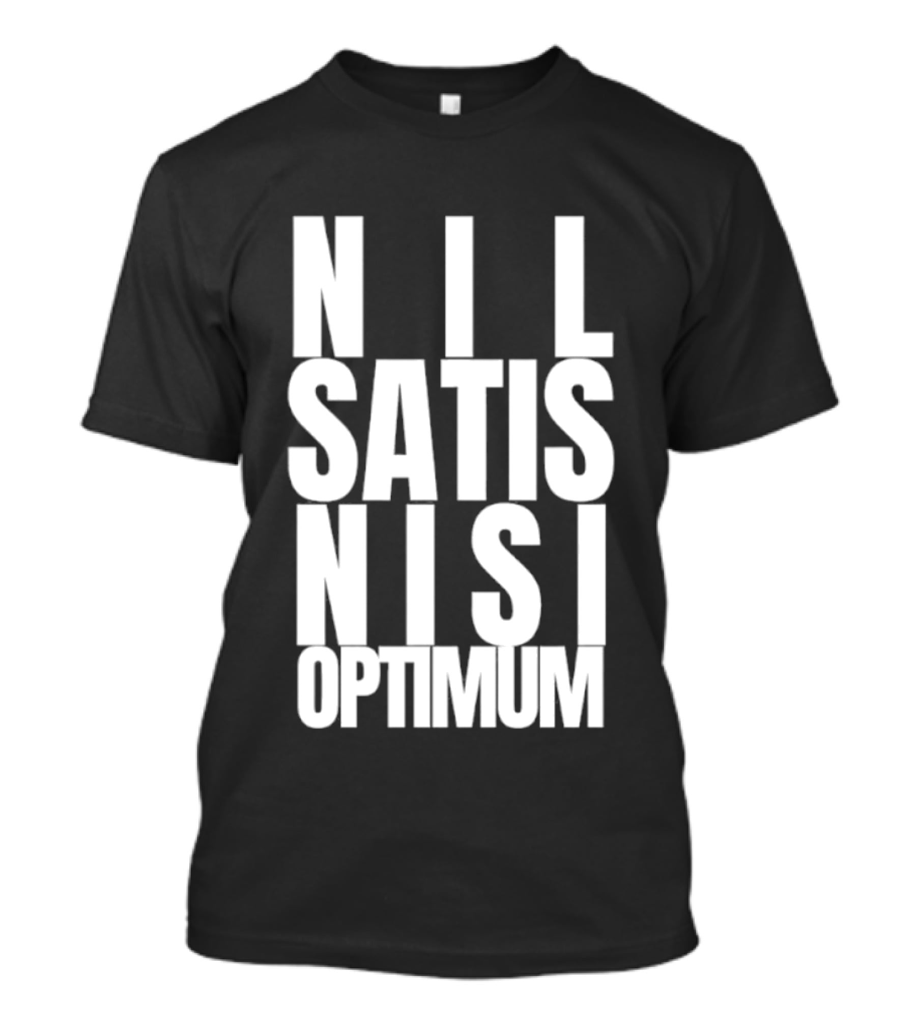Everton FC Nil Satis Nisi Optimum Motto T-Shirt