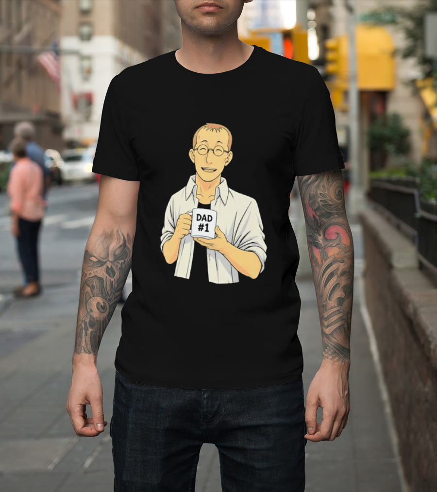 Fatherhood Number 1 Dad T-Shirt