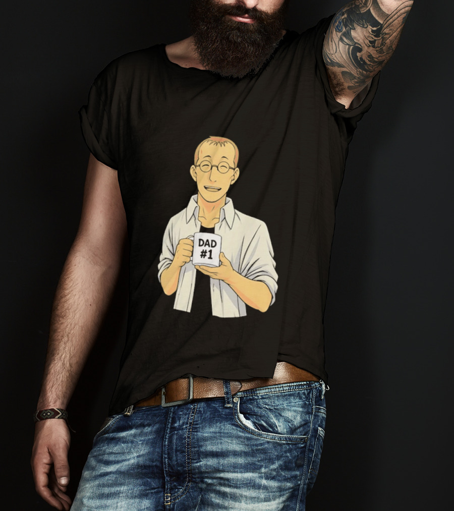 Fatherhood Number 1 Dad T-Shirt