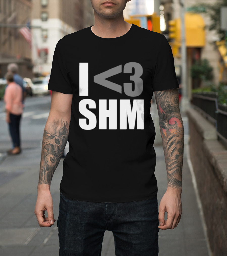 I Love Swedish House Mafia SHM Enthusiast Black T-Shirt
