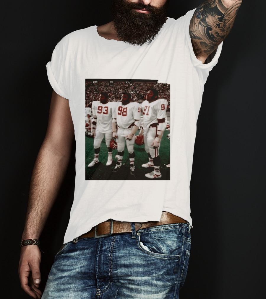 Oklahoma Sooners Football Players 93 98 91 On Field Sports Team Fan Gear T-Shirt
