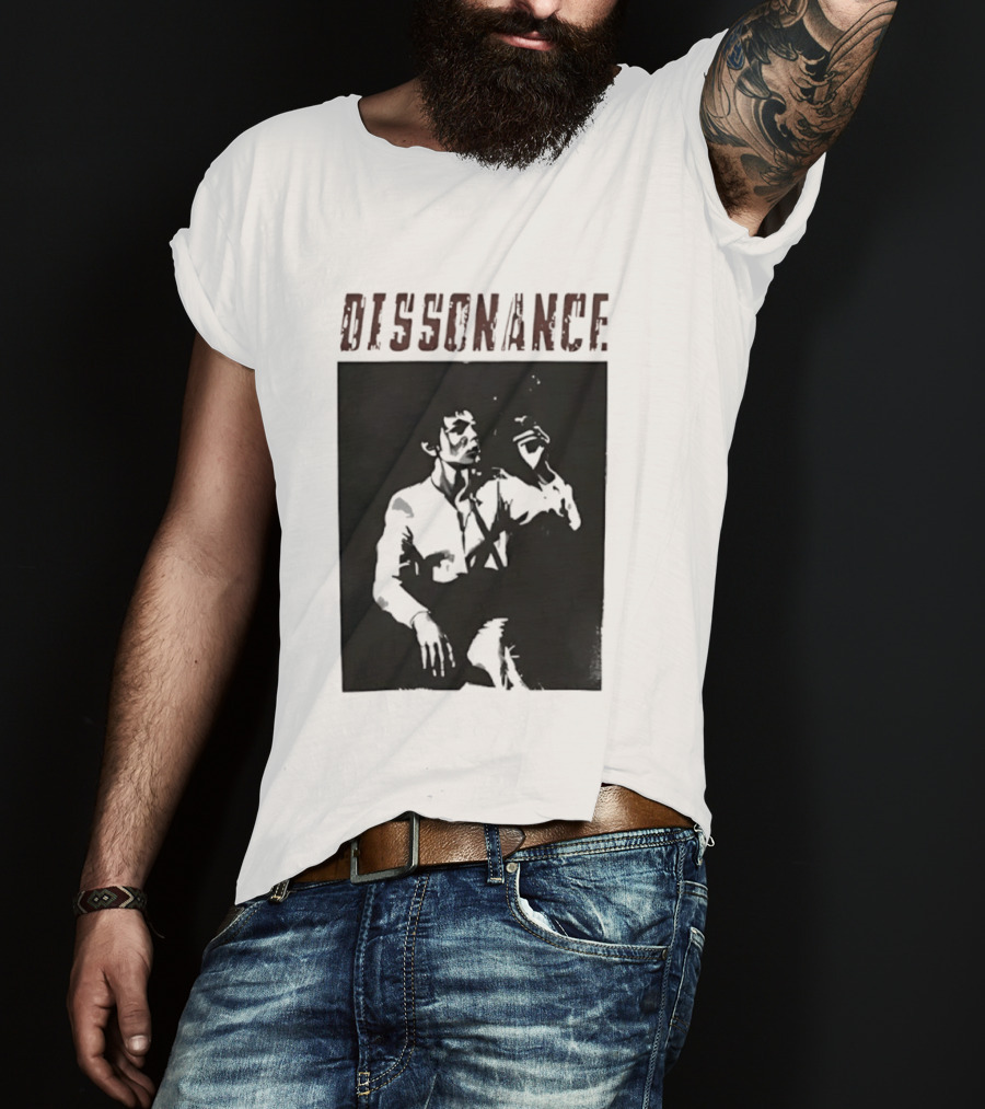 Dissonance Bruce Lee Distressed T-Shirt