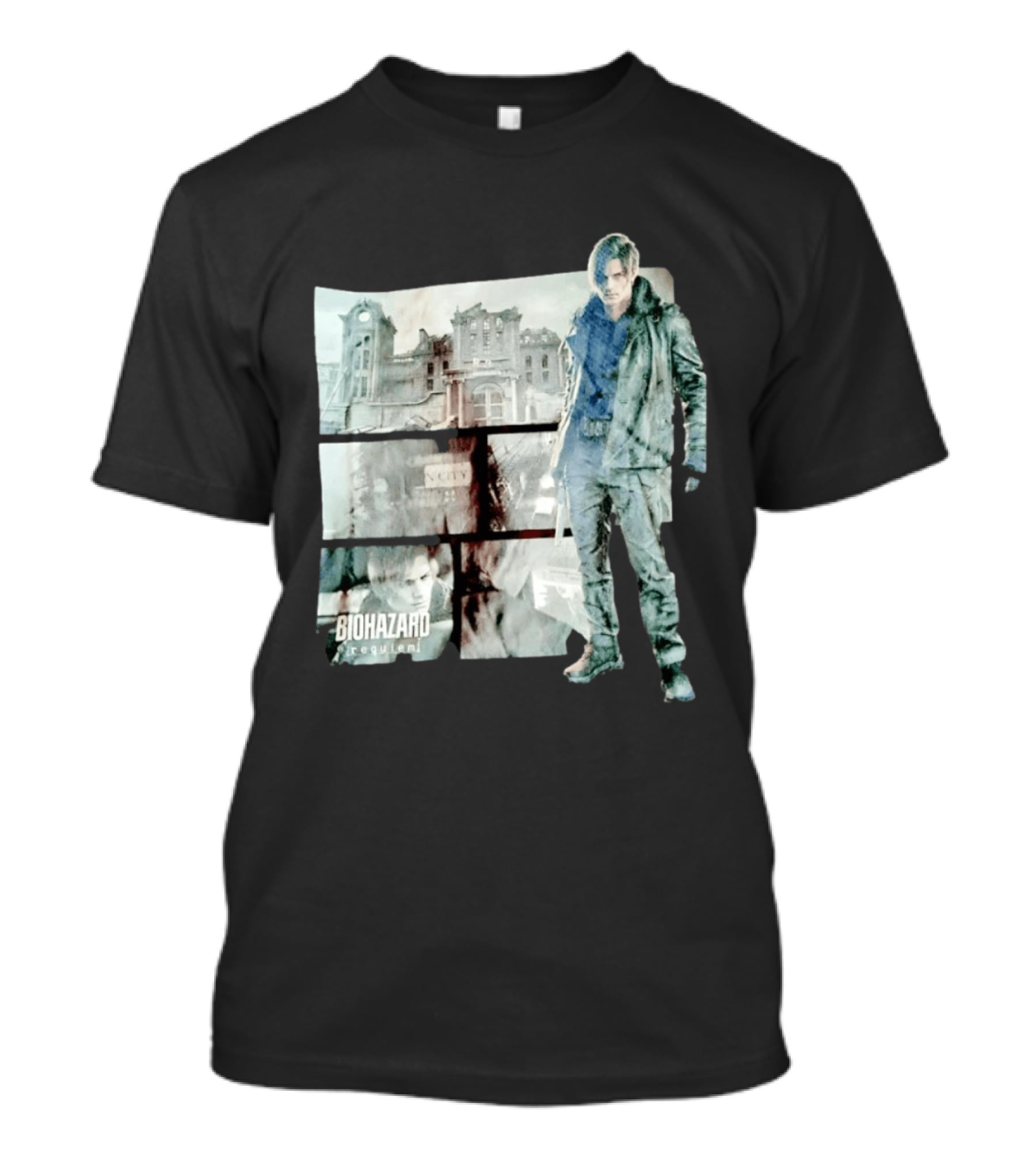 Leon S Kennedy Biohazard Requiem Raccoon City Survival Horror Game Series T-Shirt