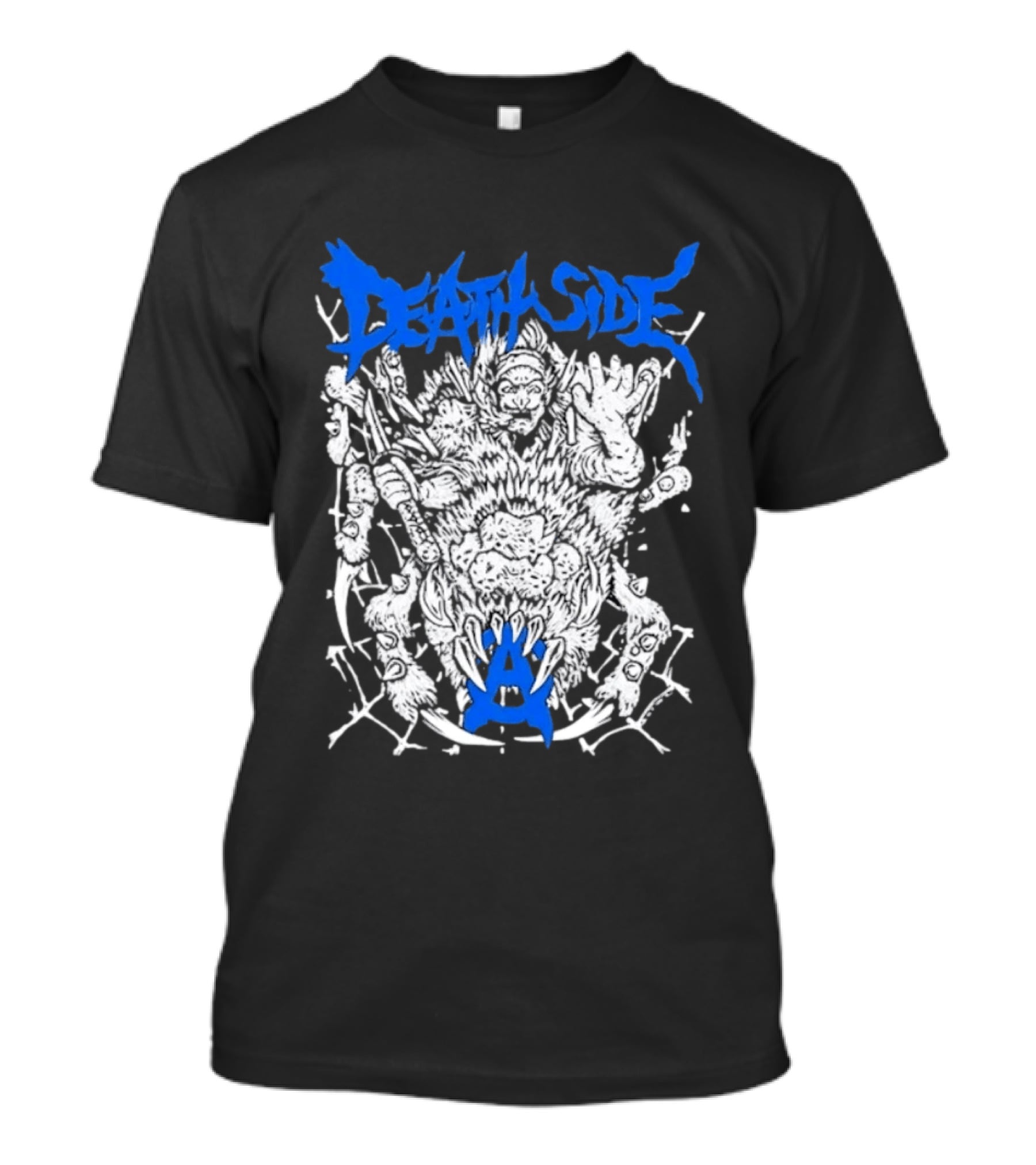 Death Side Band Hardcore Punk Anarchy Monster T-Shirt