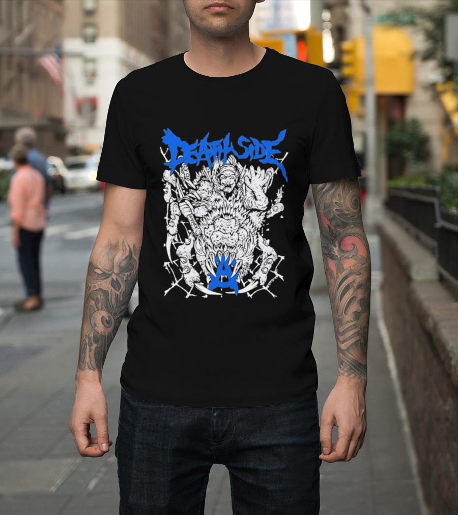 Death Side Band Hardcore Punk Anarchy Monster T-Shirt