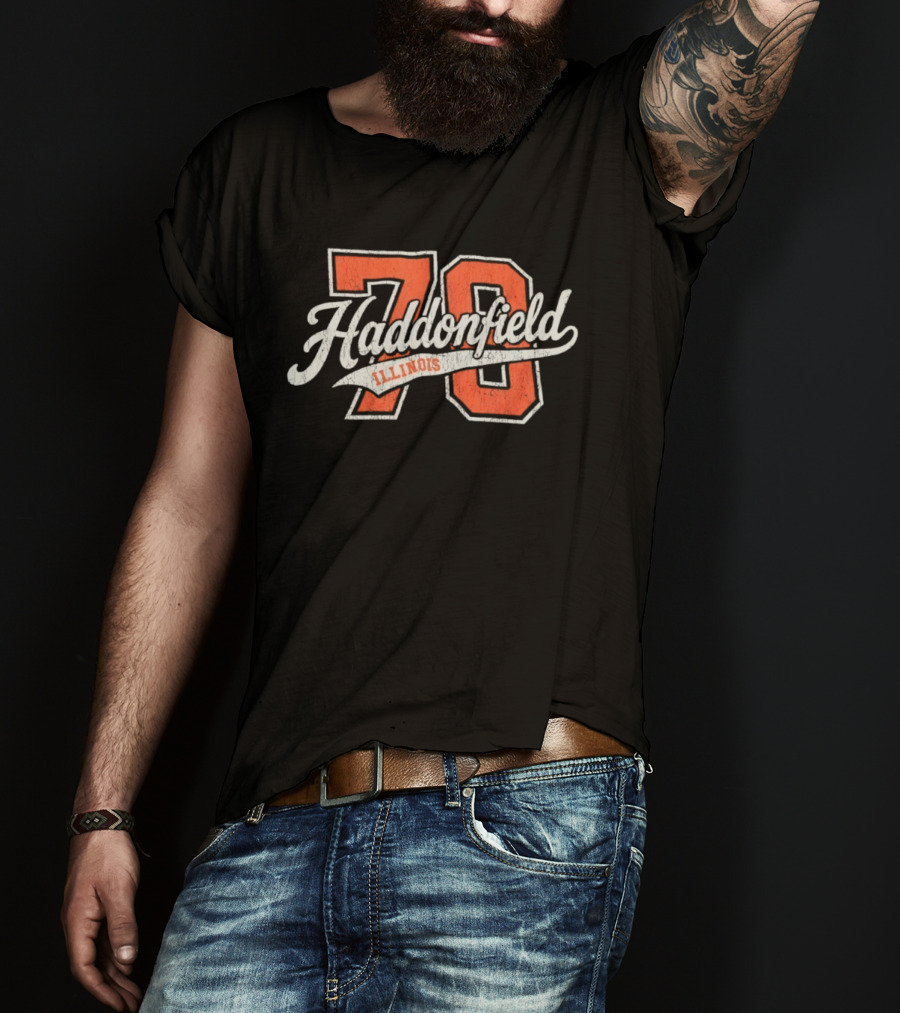 Distressed Haddonfield Illinois 78 T-Shirt