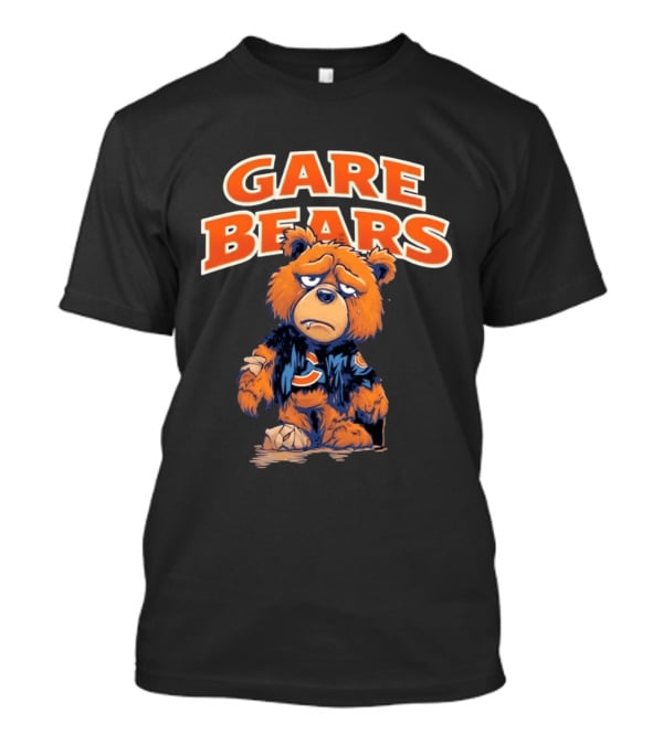 Gare Bears Sad Bear Chicago Bears Football T-Shirt