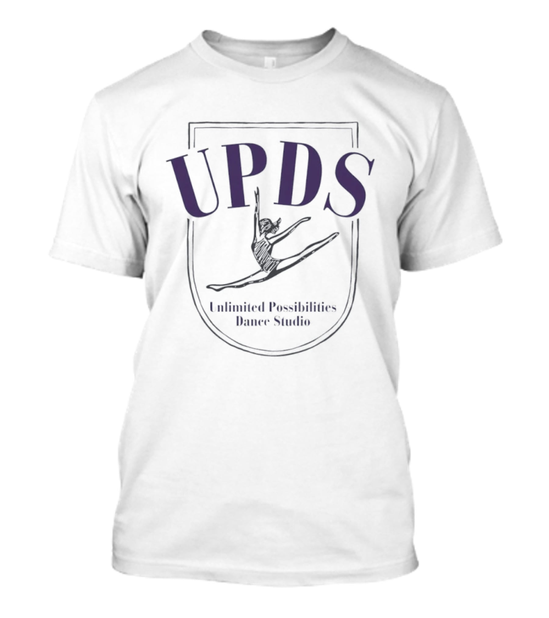 Unlimited Possibilities Dance Studio UPDS Leaping Dancer T-Shirt
