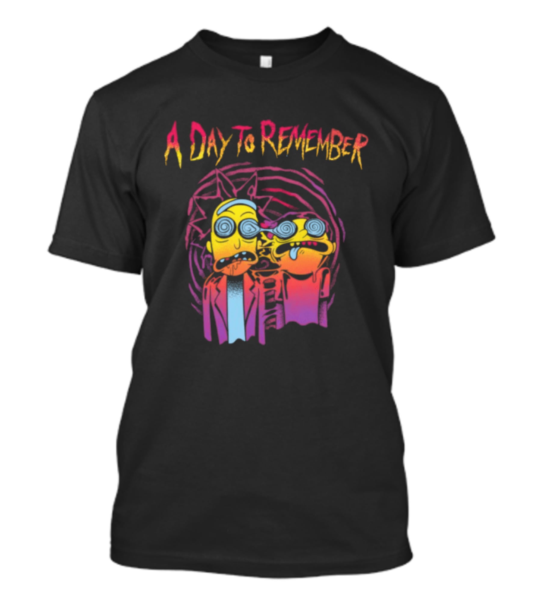 A Day To Remember Hypnotize Cartoon Characters Psychedelic T-Shirt