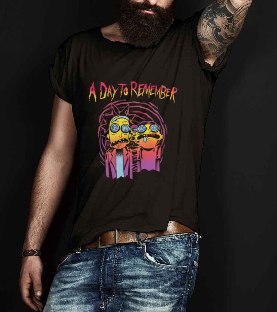A Day To Remember Hypnotize Cartoon Characters Psychedelic T-Shirt