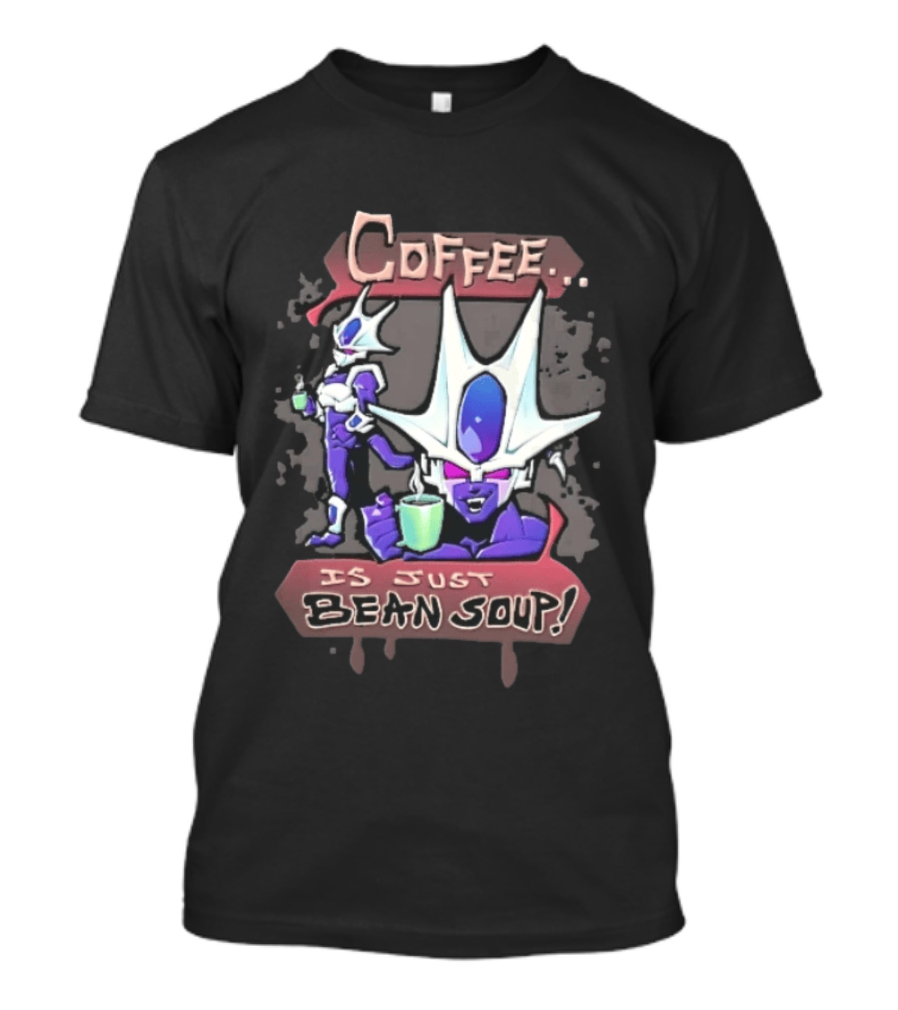 Dragon Ball Cooler Coffee Is Just Bean Soup T-Shirt