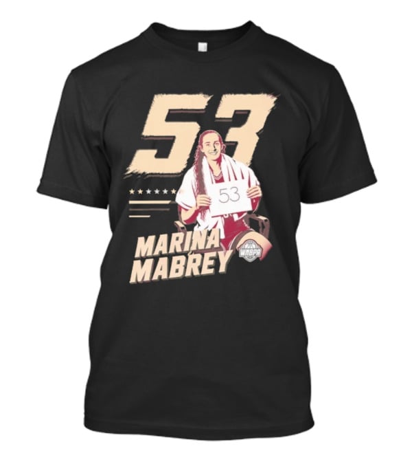 Marina Mabrey 53 Notre Dame Fighting Irish Basketball T-Shirt
