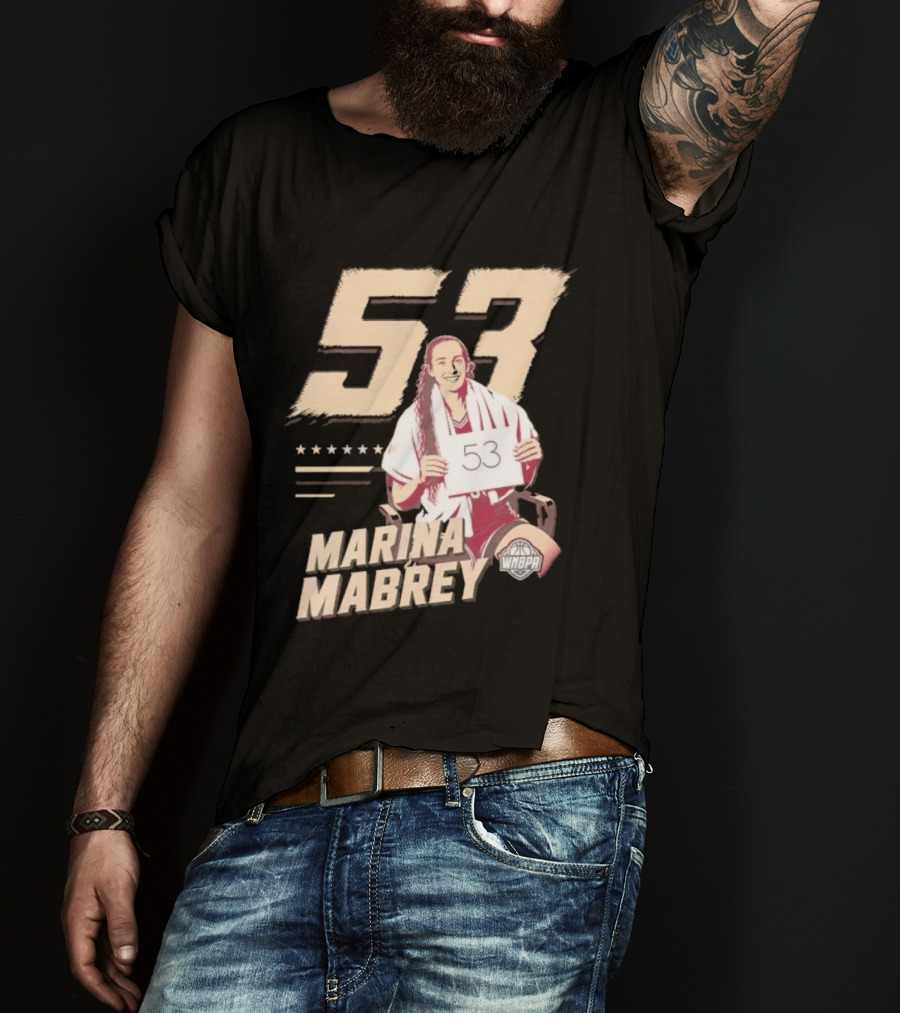 Marina Mabrey 53 Notre Dame Fighting Irish Basketball T-Shirt