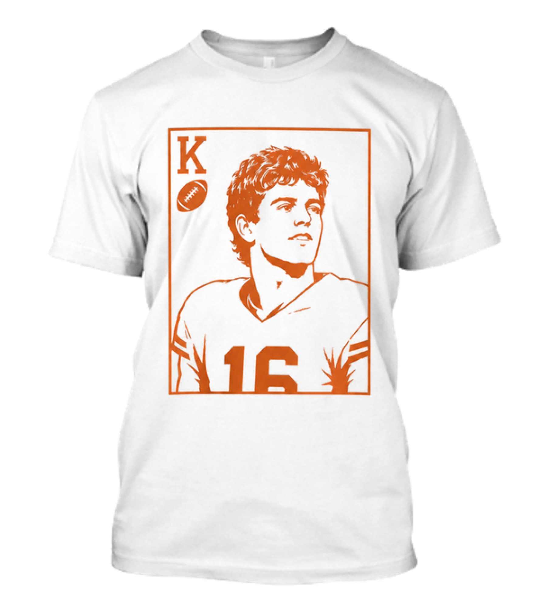 Arch Manning KO Football Card 16 T-Shirt