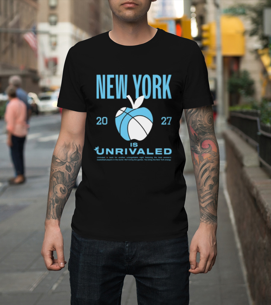 New York 2027 Unrivaled Season 3 Bus Tour T-Shirt