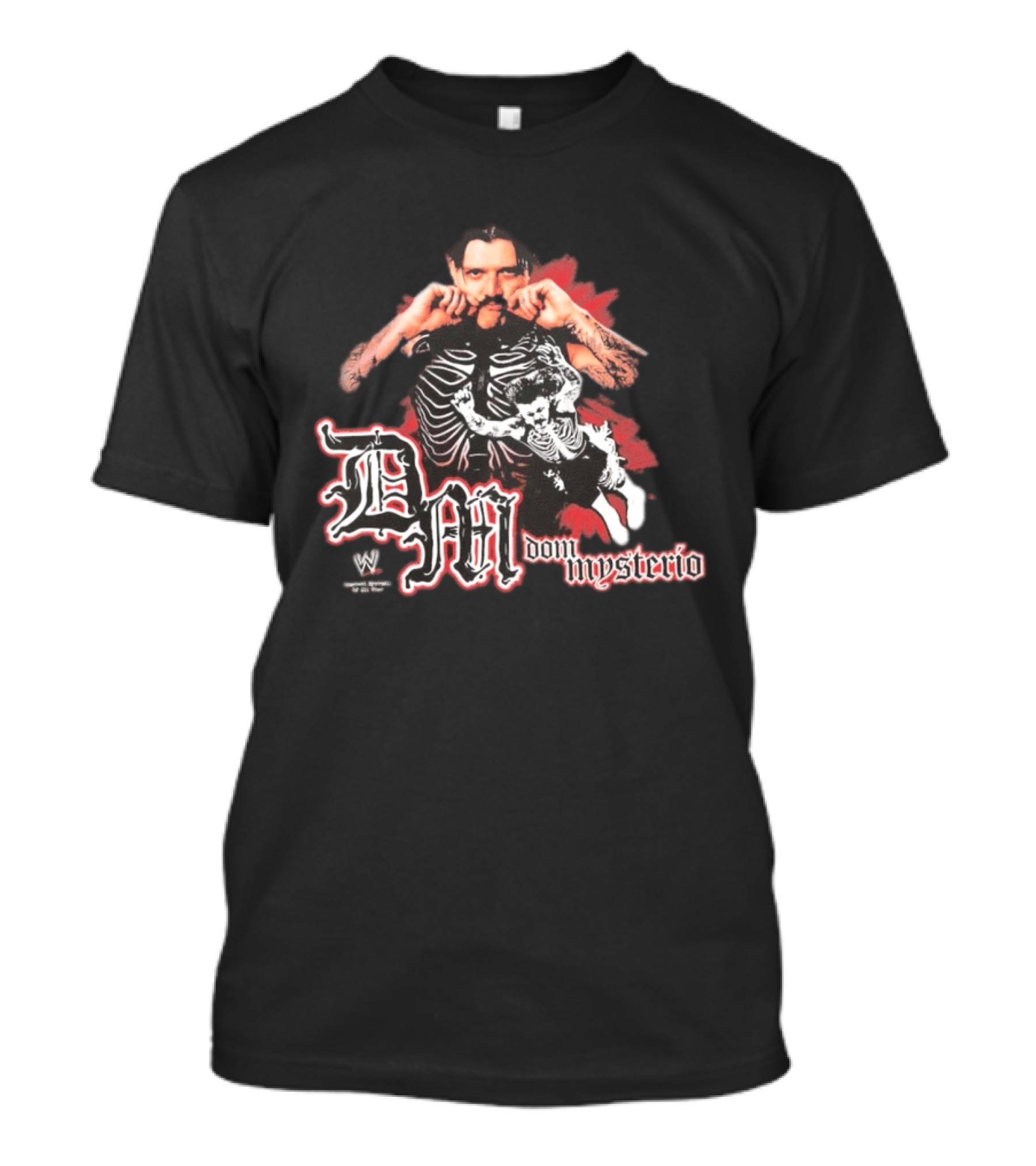 DM Dom Mysterio WWE Skeleton T-Shirt