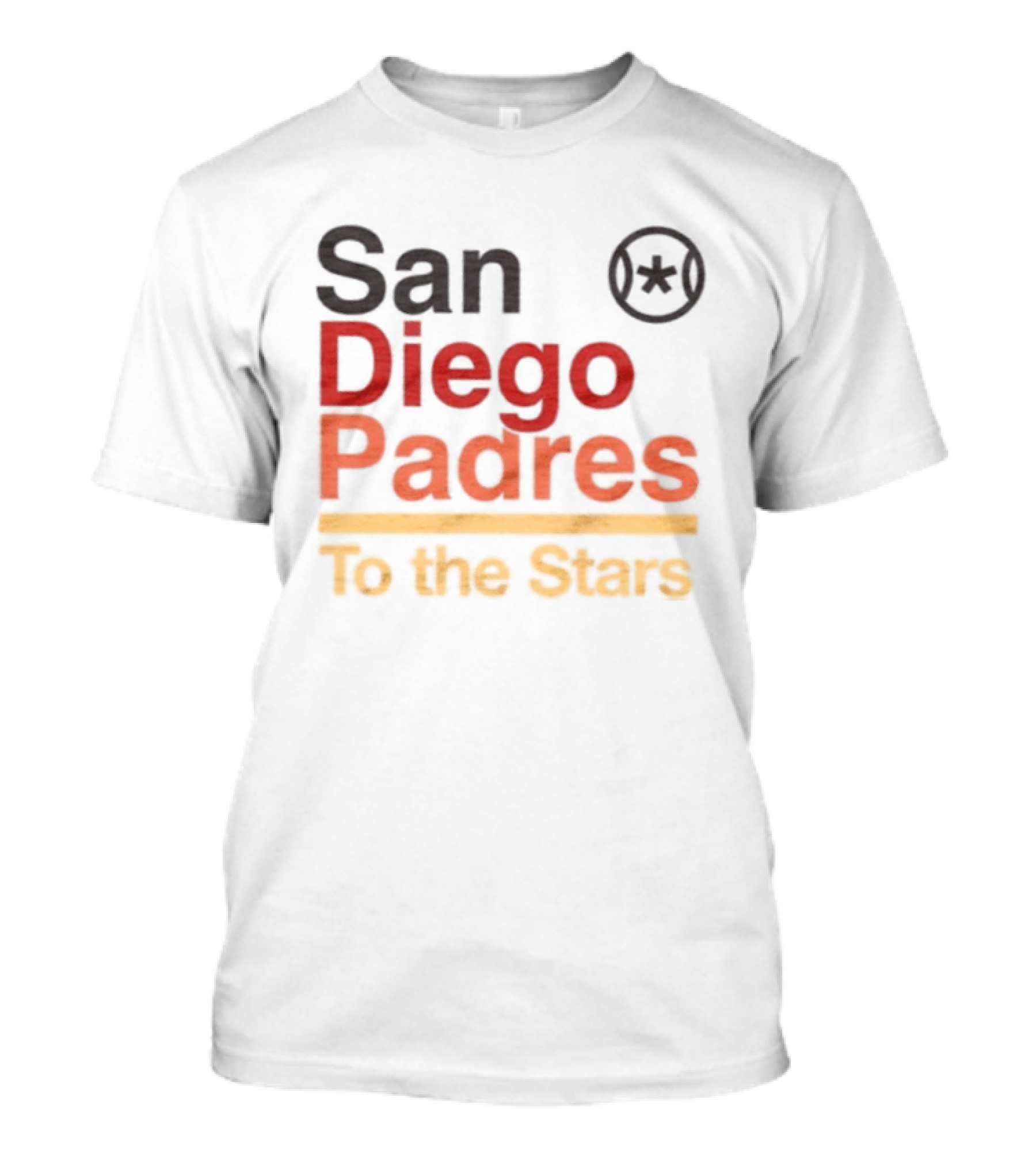 San Diego Padres To The Stars TTS X Homage Classic Ash T-Shirt