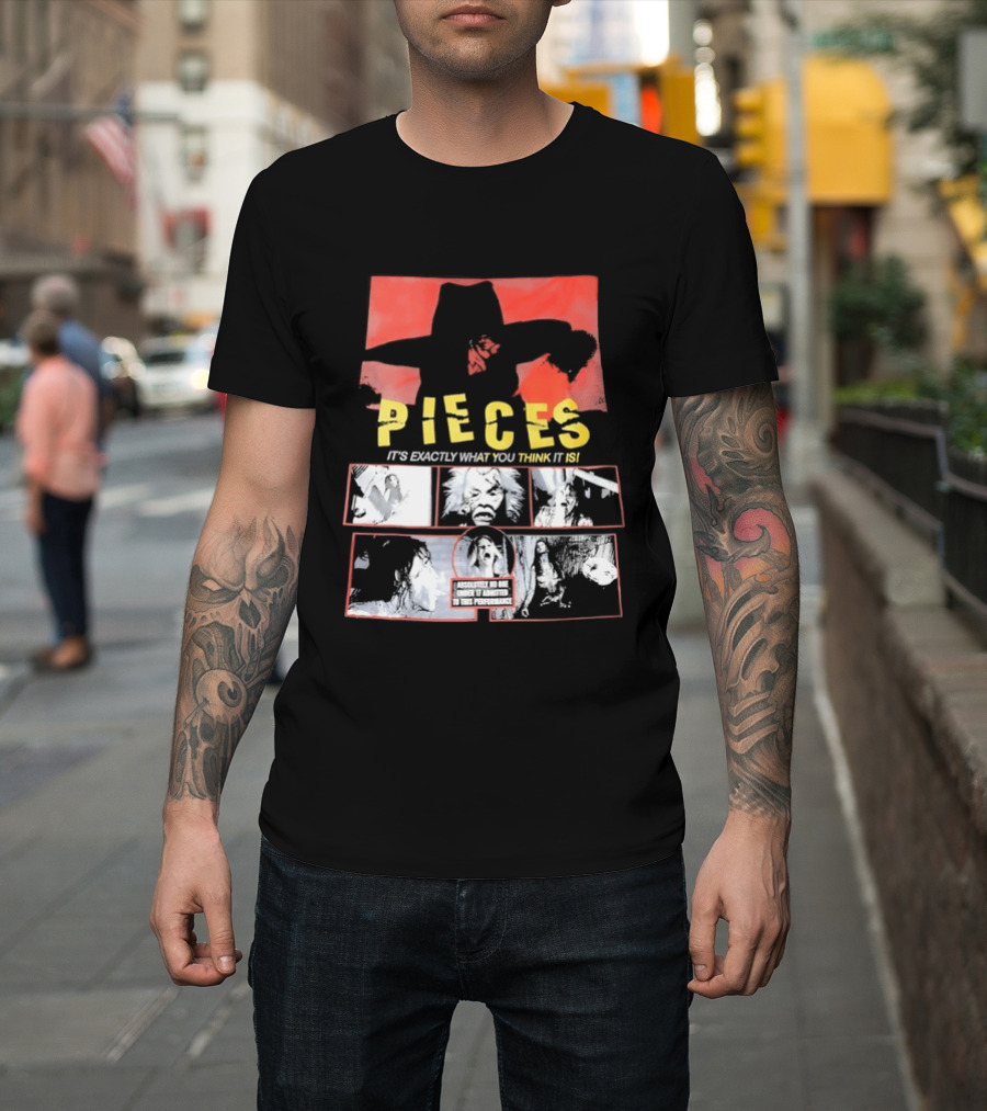 Pieces It's Exactly What You Think It Is Puzzle Collage T-Shirt
