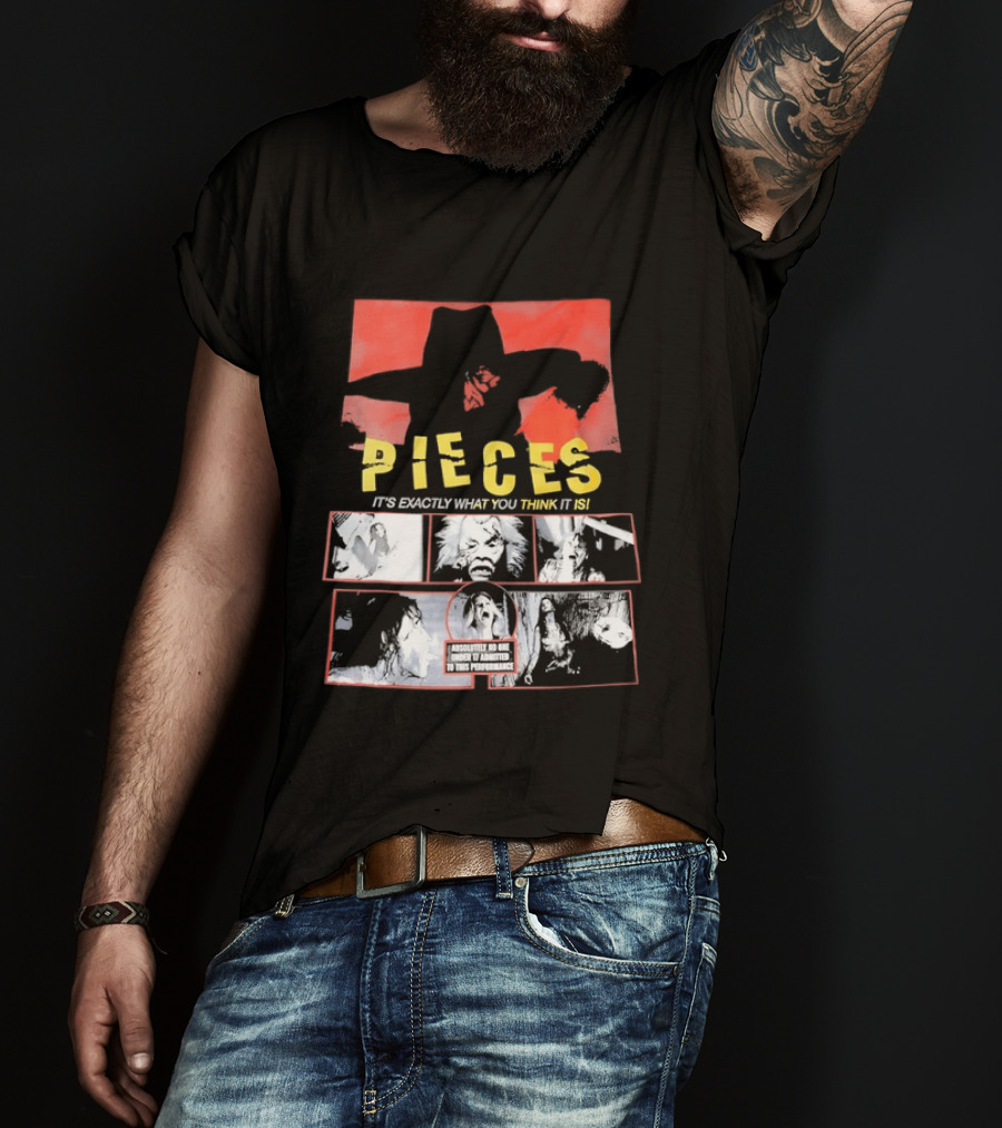 Pieces It's Exactly What You Think It Is Puzzle Collage T-Shirt