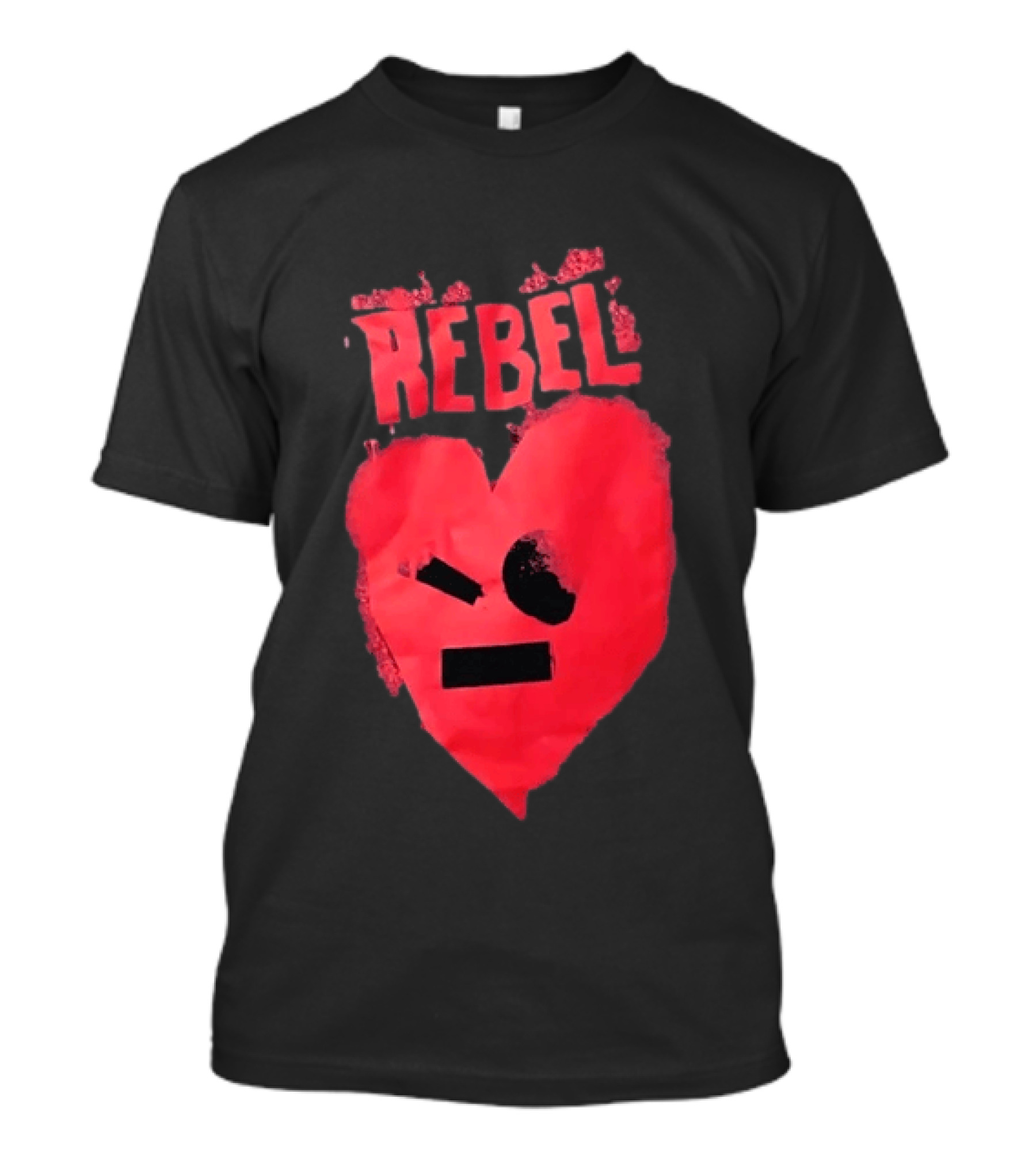Rebel Heart Spray Paint Street T-Shirt
