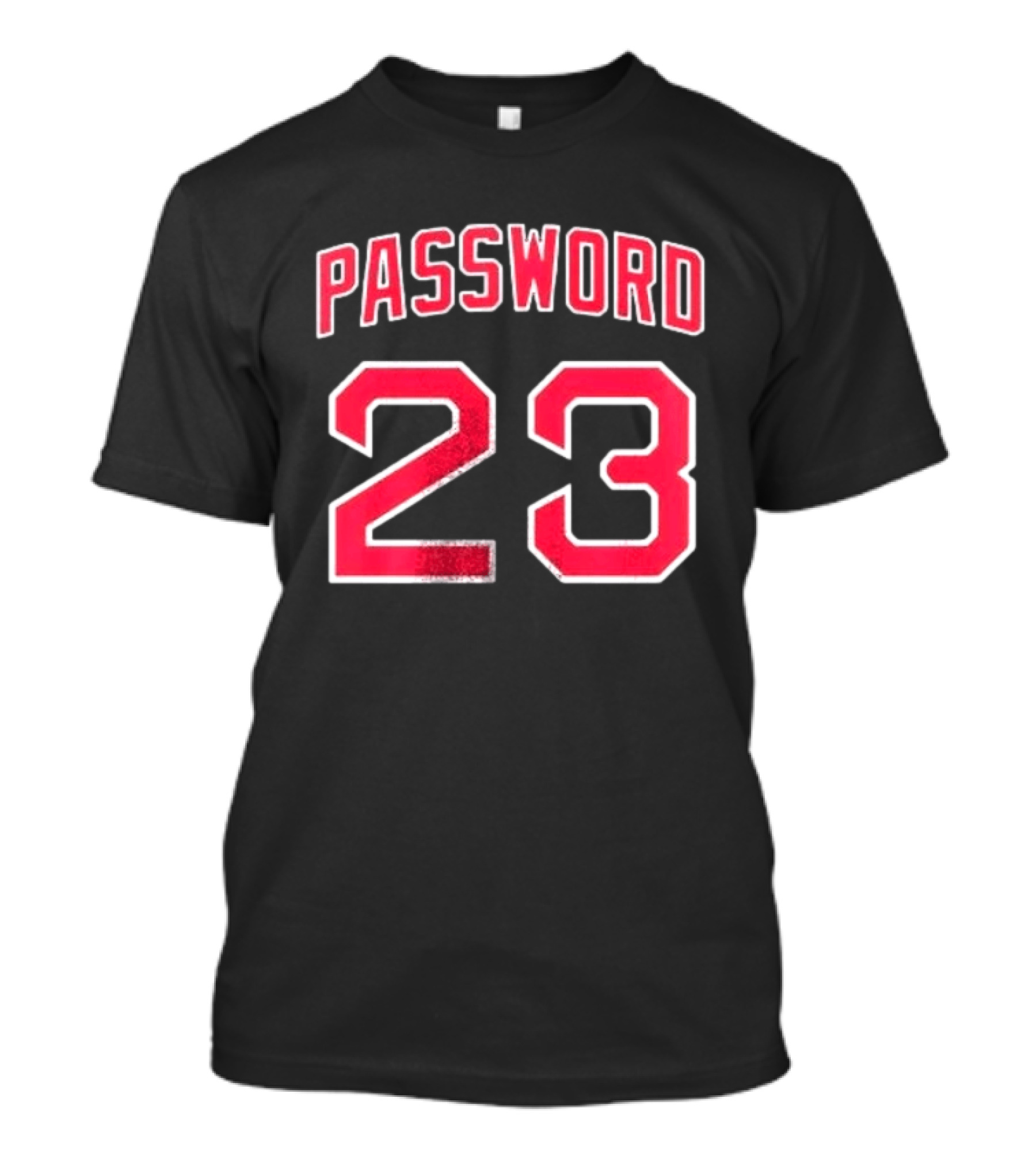 Boston Red Sox Password 23 Worcester Name And Number T-Shirt