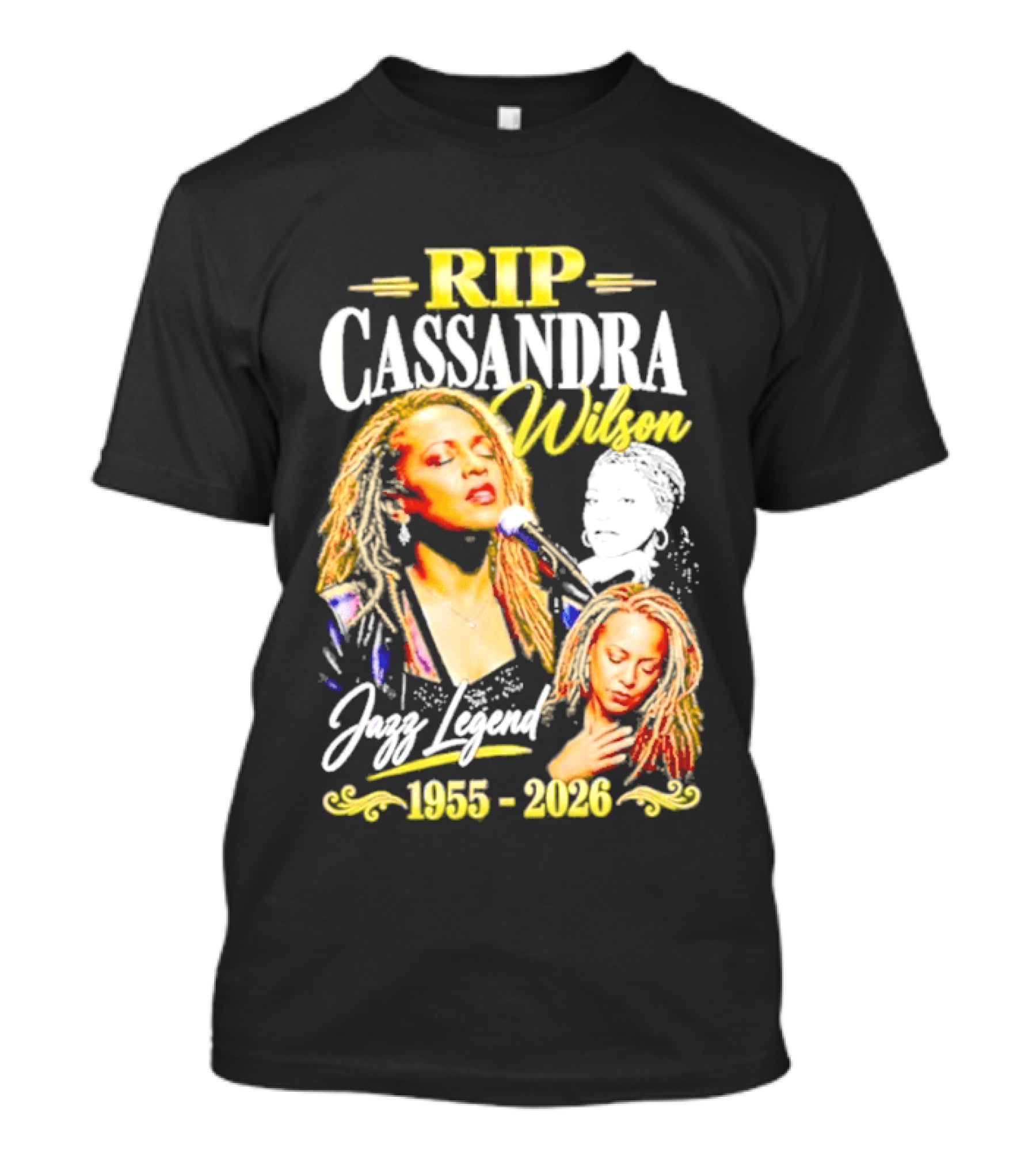 RIP Cassandra Wilson Jazz Legend 1955 2026 T-Shirt
