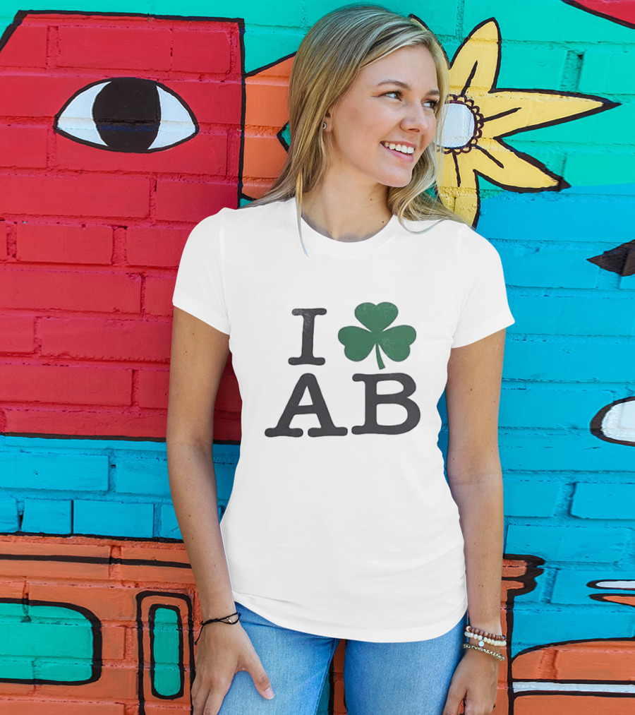 Andy Bell I Love AB Shamrock Dublin Vicar Street T-Shirt