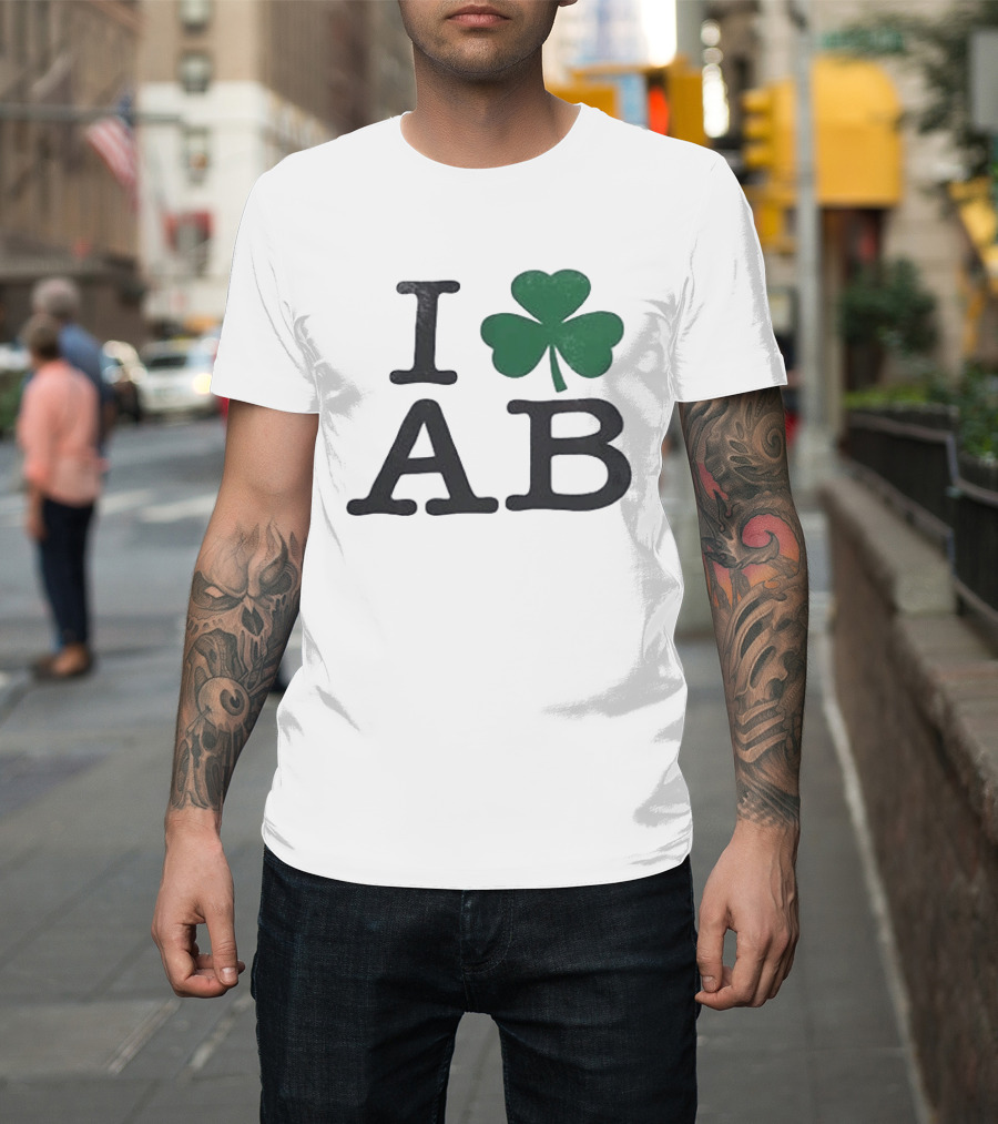 Andy Bell I Love AB Shamrock Dublin Vicar Street T-Shirt