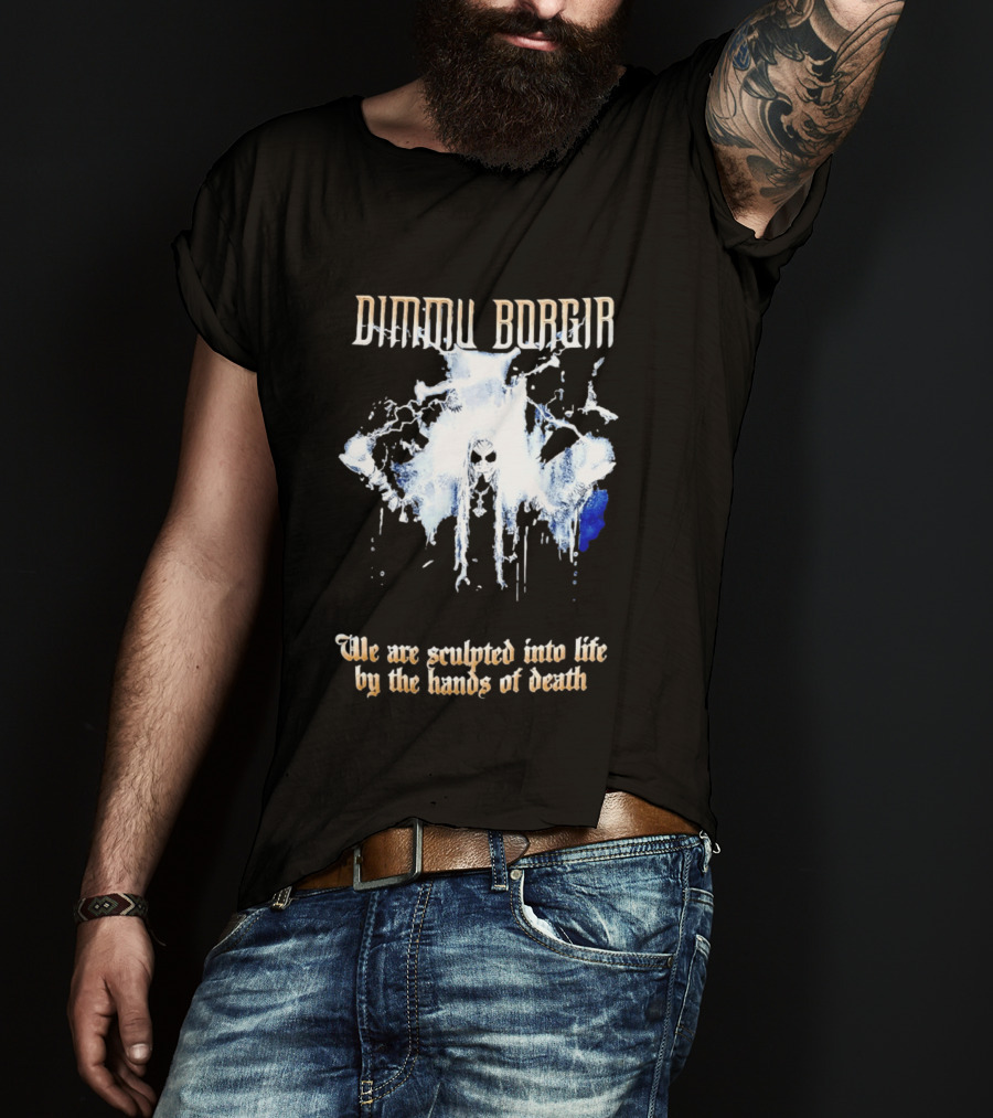 Dimmu Borgir We Are Sculpted Into Life By The Hands Of Death Mystic Symbolism T-Shirt
