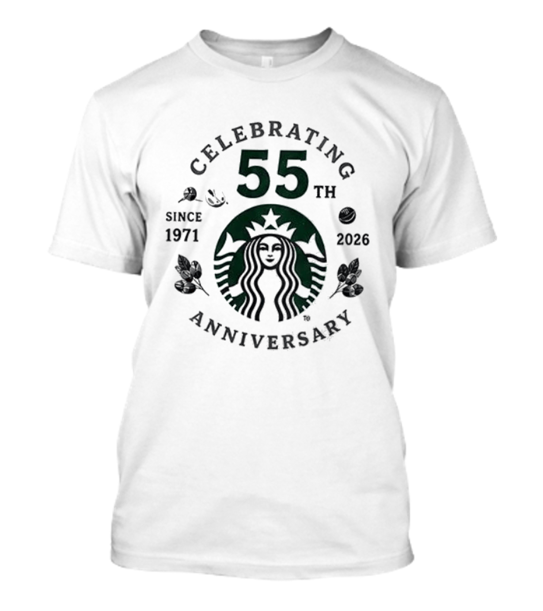 Celebrating 55th Anniversary Since 1971 To 2026 T-Shirt
