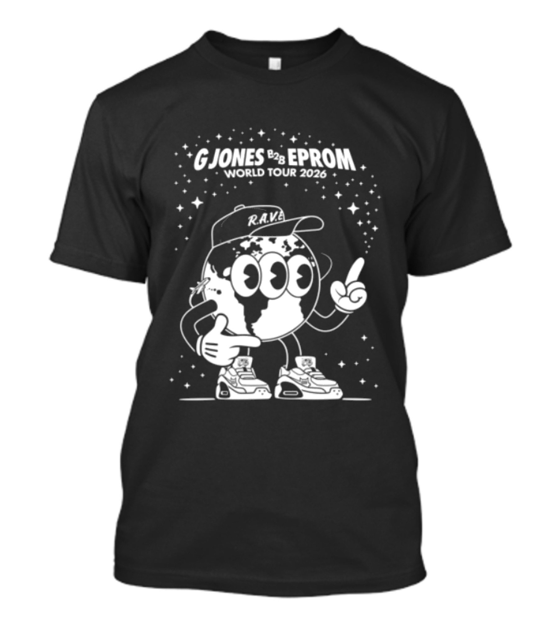 G Jones Eprom World Tour 2023 RAM Earth T-Shirt