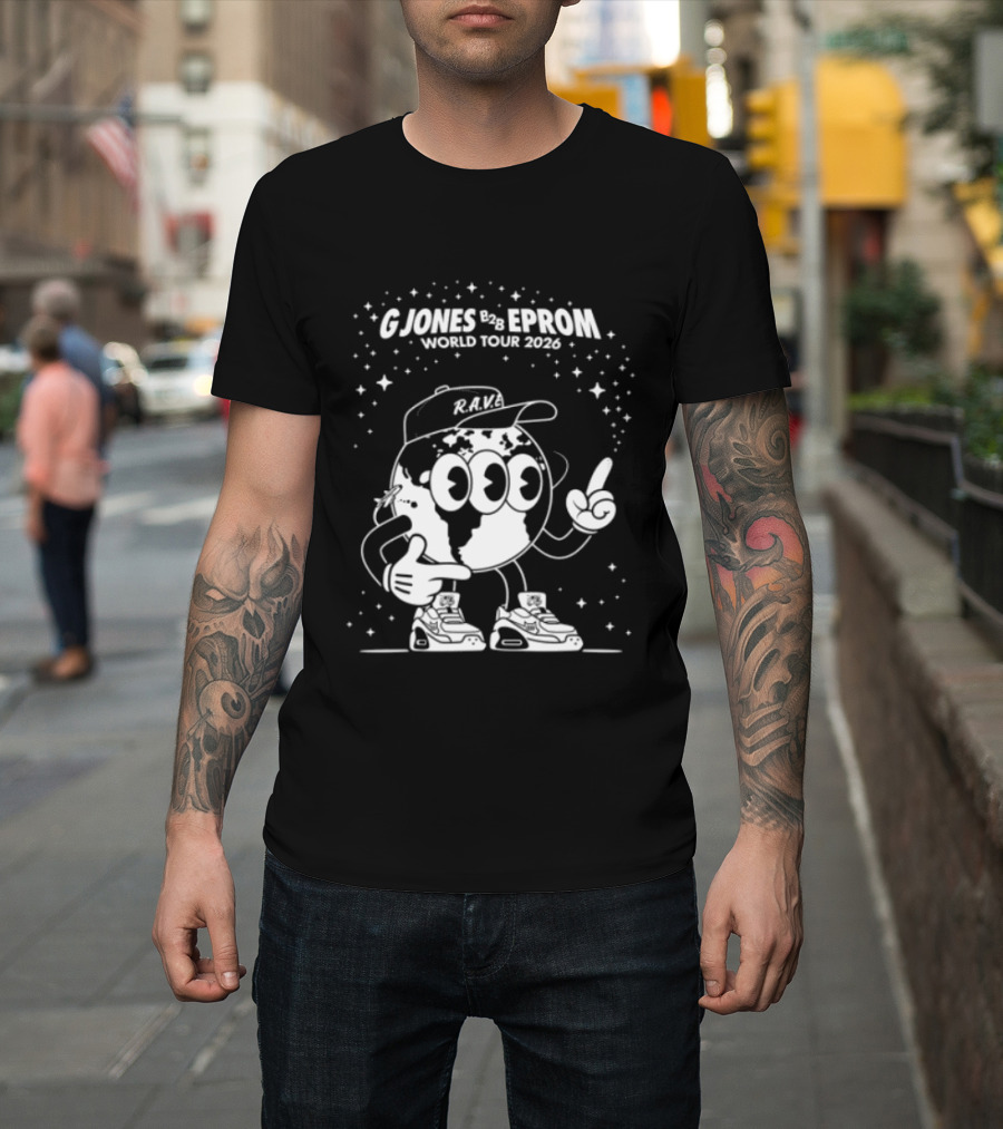 G Jones Eprom World Tour 2023 RAM Earth T-Shirt