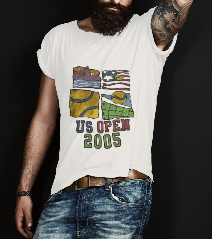 US Open 2005 Tennis Tournament Grand Slam T-Shirt