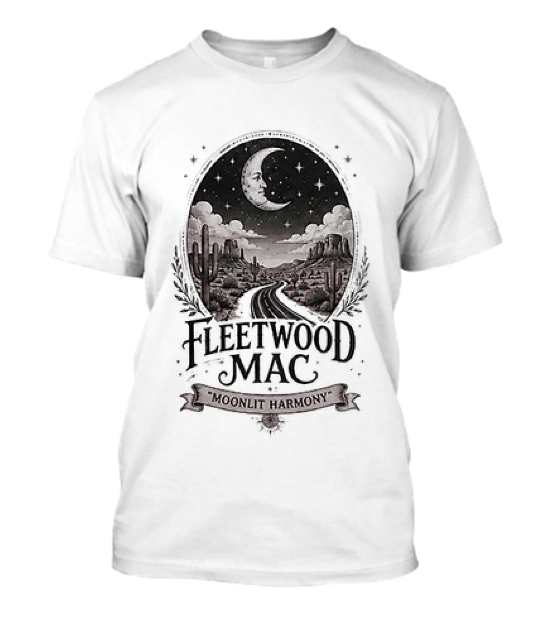 Fleetwood Mac Moonlit Harmony Nighttime T-Shirt
