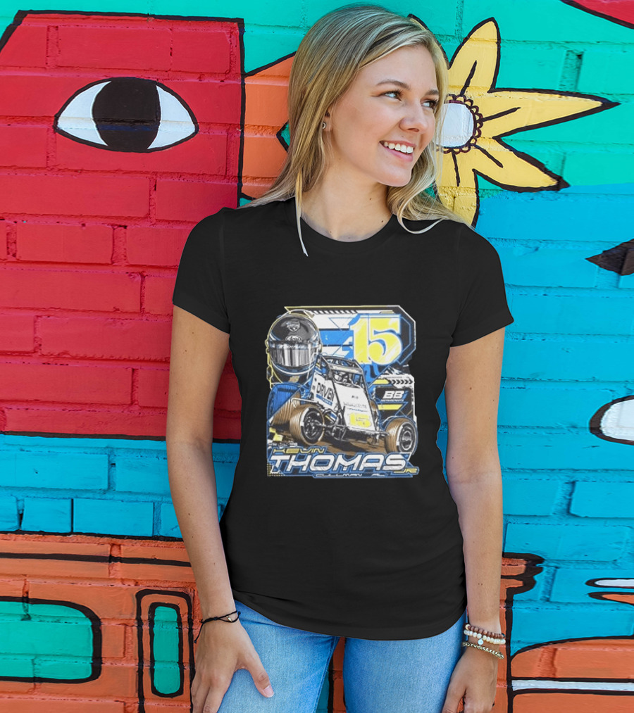 Kevin Thomas Cullman 15 Car Racing BB Performance T-Shirt
