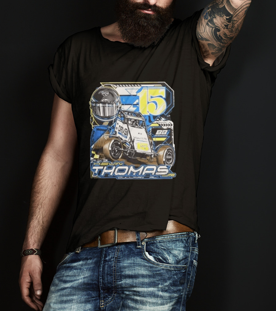 Kevin Thomas Cullman 15 Car Racing BB Performance T-Shirt