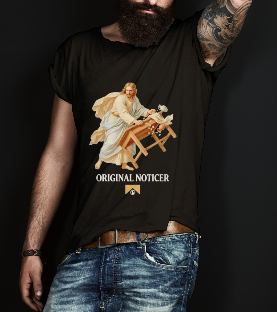 Jesus Christ Original Noticer Temple Cleansing Visual T-Shirt