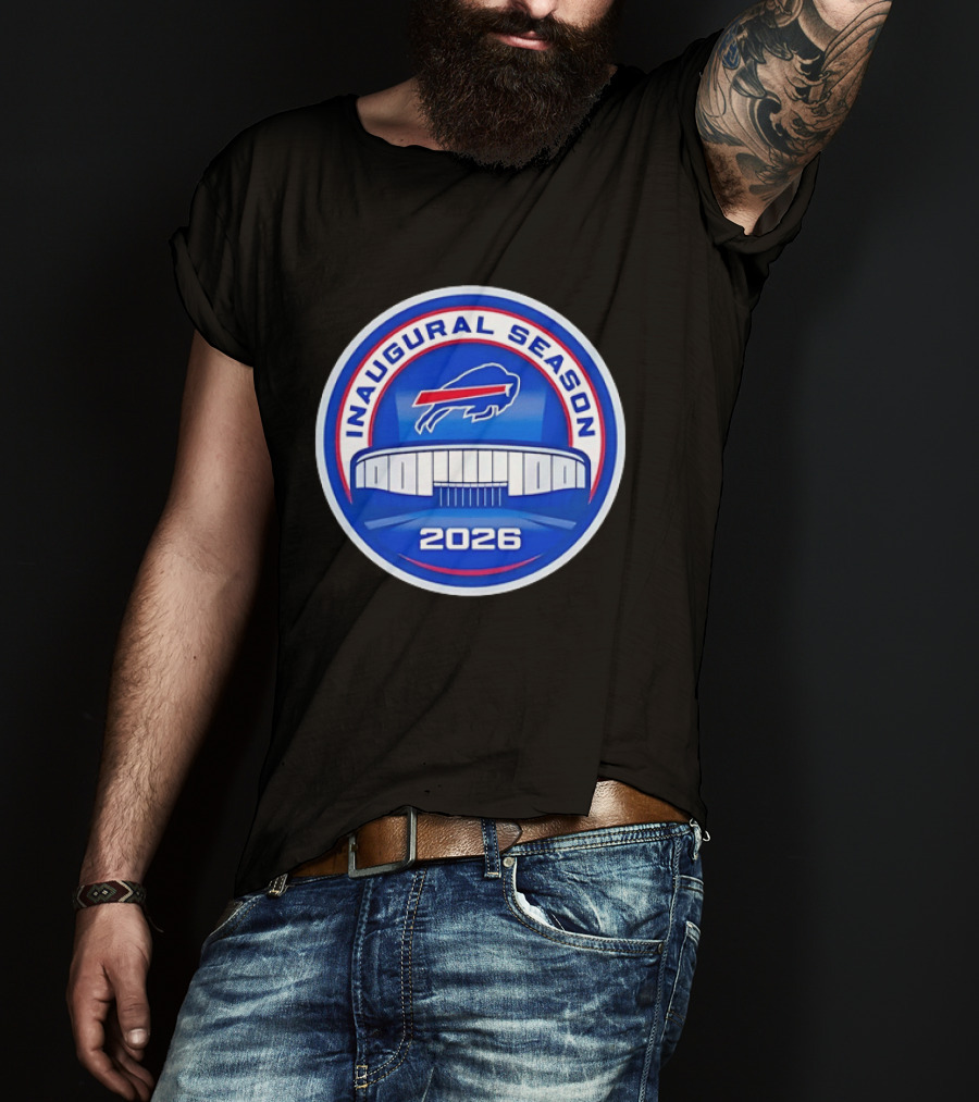 Buffalo Bills Inaugural Season 2026 Stadium T-Shirt
