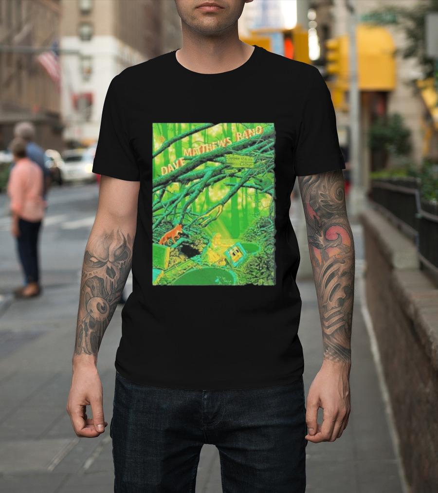 Dave Matthews Band George WA September 4 5 6 2026 At The Gorge Forest Scene T-Shirt
