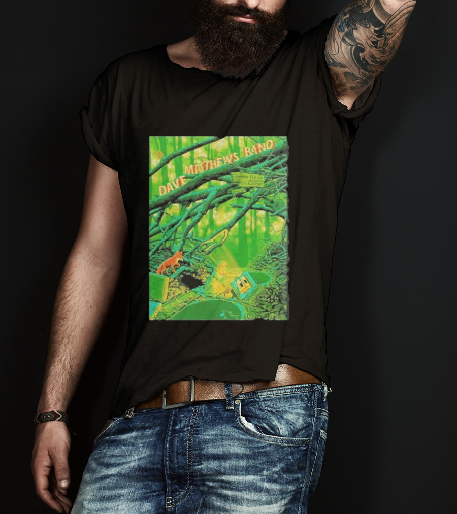 Dave Matthews Band George WA September 4 5 6 2026 At The Gorge Forest Scene T-Shirt