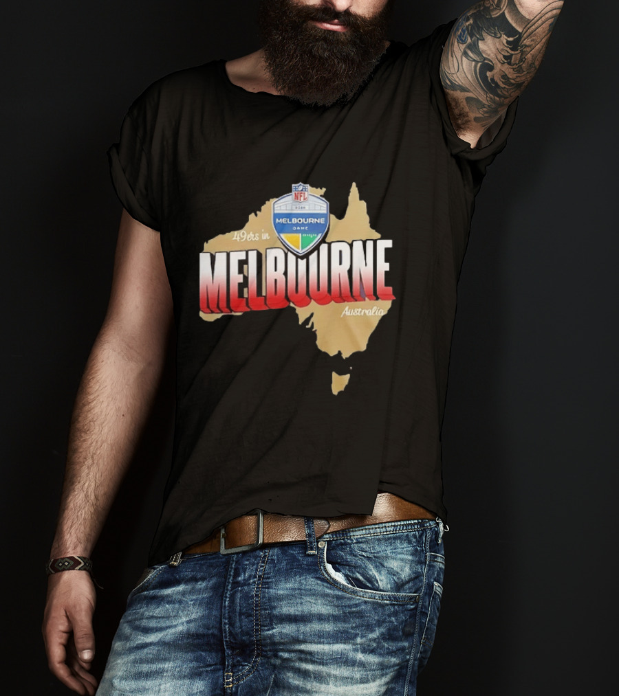 49ers In Melbourne Australia NFL Game 2026 T-Shirt
