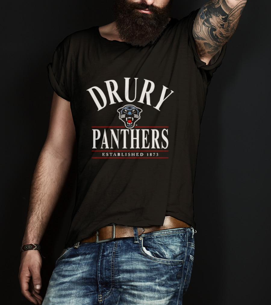 Drury Panthers Established 1873 NCAA College Sports Team T-Shirt
